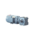 SAT37-107 Helical Worm Speed Reducer Gearbox with torque arm
